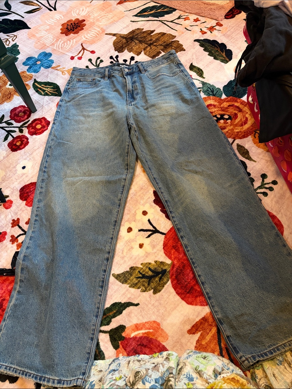 RSQ Light Blue Wide-Leg Women's Jeans